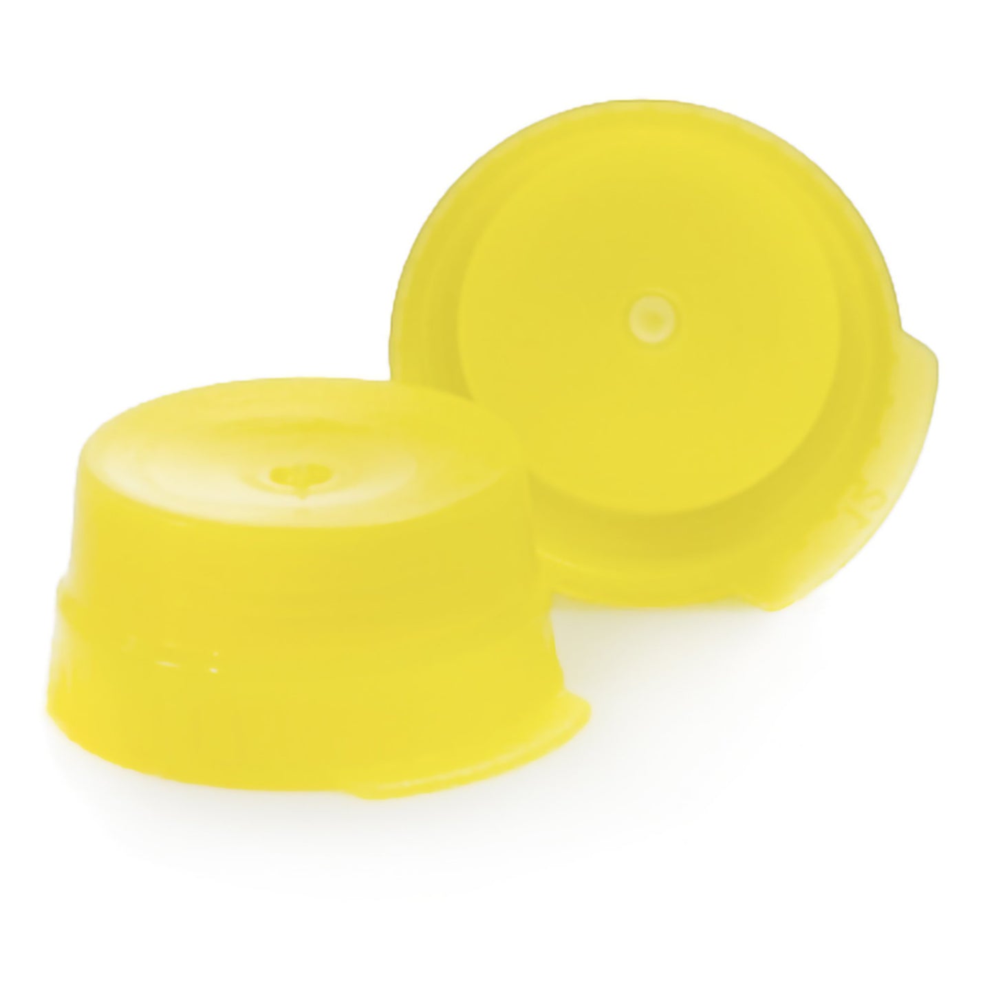 CAP, VAC TUBE YLW 16MM