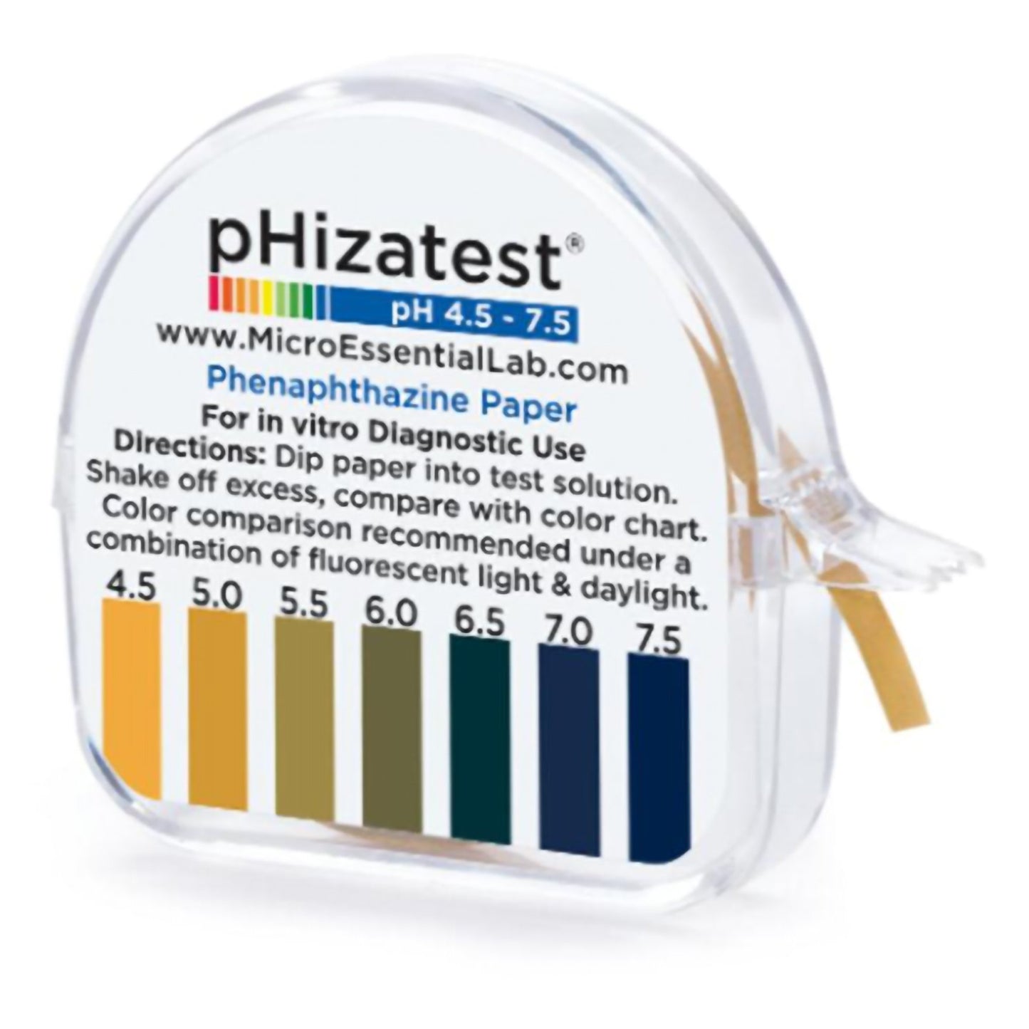 PAPER, HYDRION PH TEST 4.5-7.5