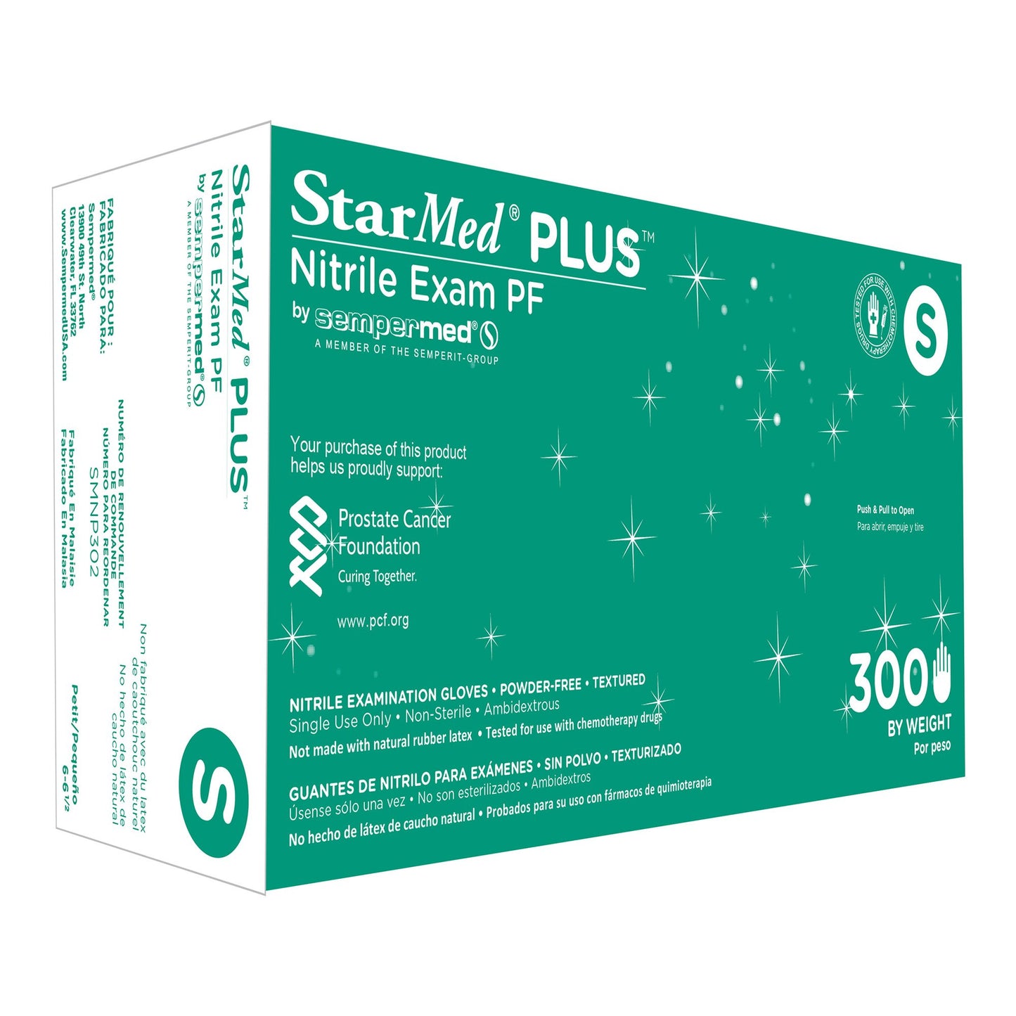 GLOVE, EXAM NTRL SM N/S CHEMO