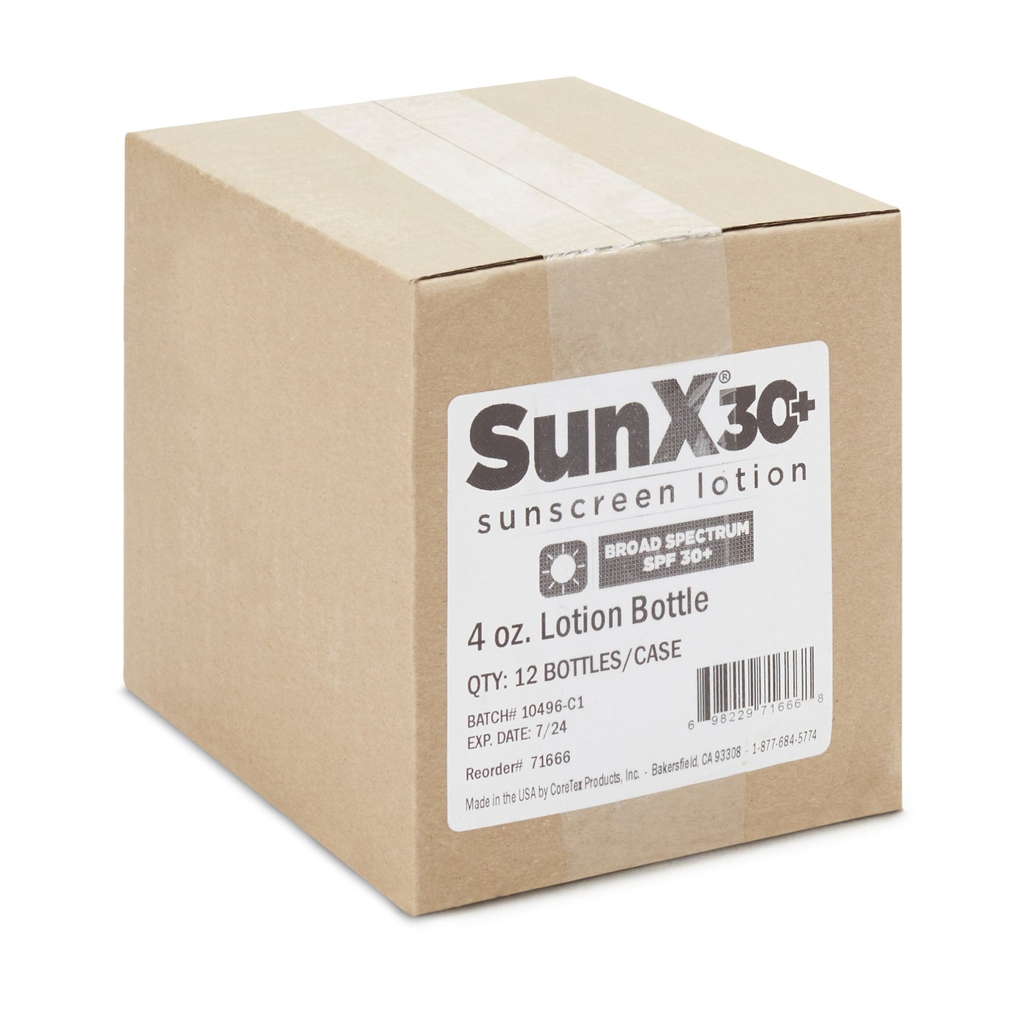 SUNSCREEN, SUN X SPF30+ 4OZ