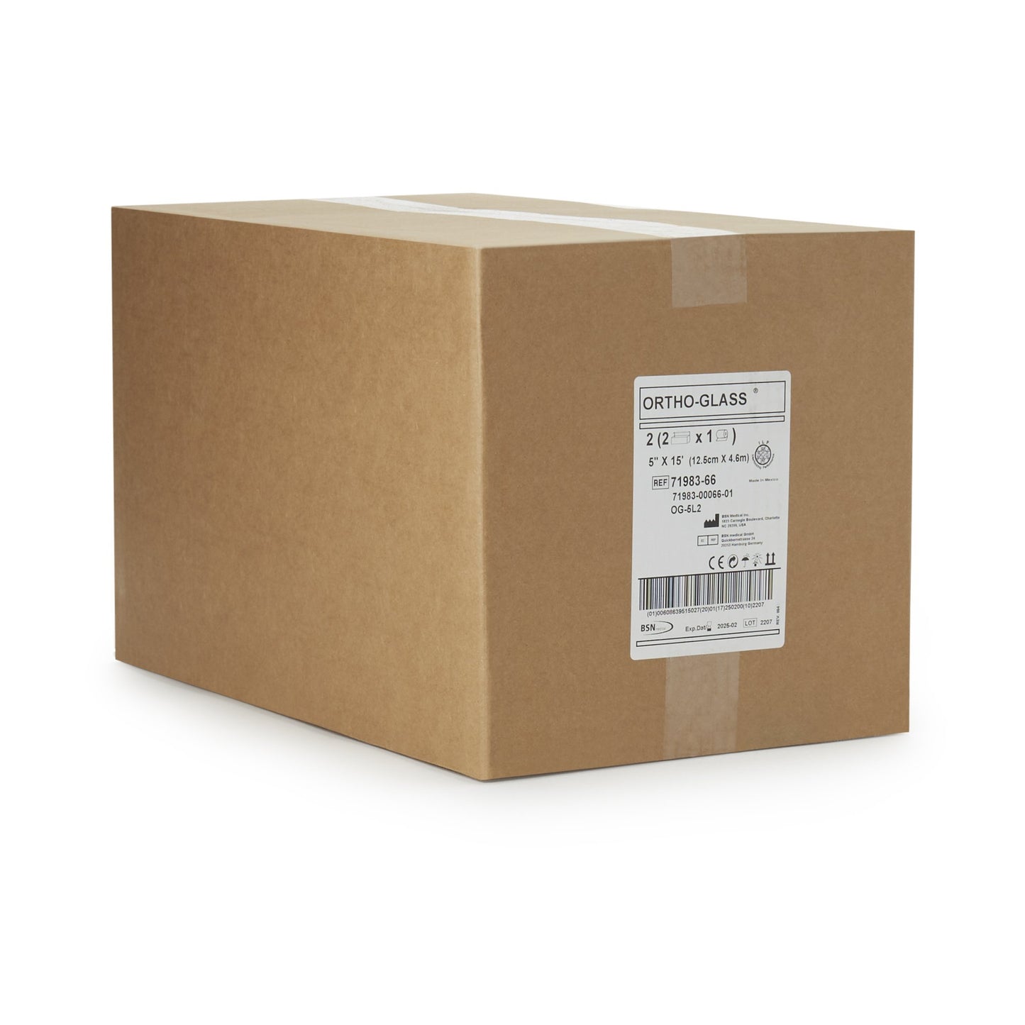 ROLL, SPLINT ORTHOGLASS 5"X15'