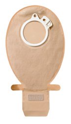 POUCH, DRAIN 2PC MAXI TRANS WDYLW