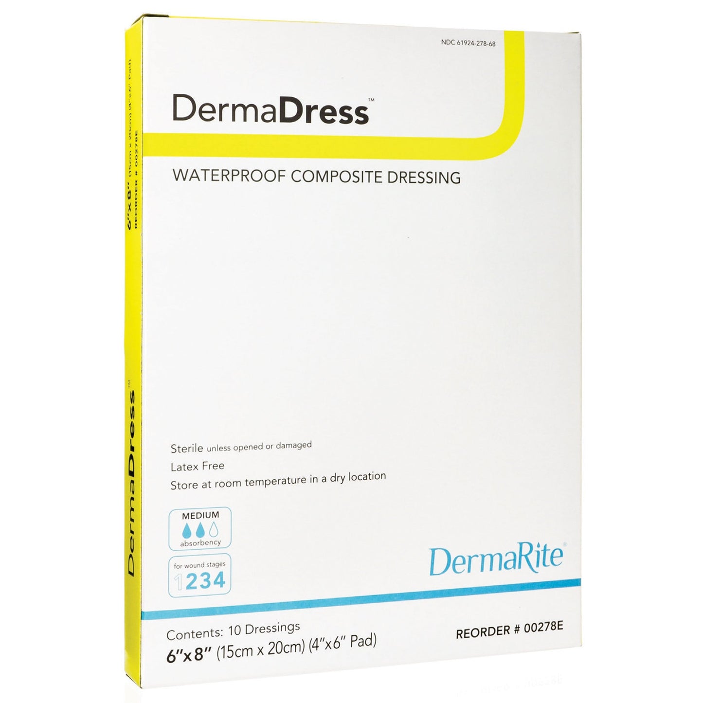 DRESSING, DERMADRESS 6X8