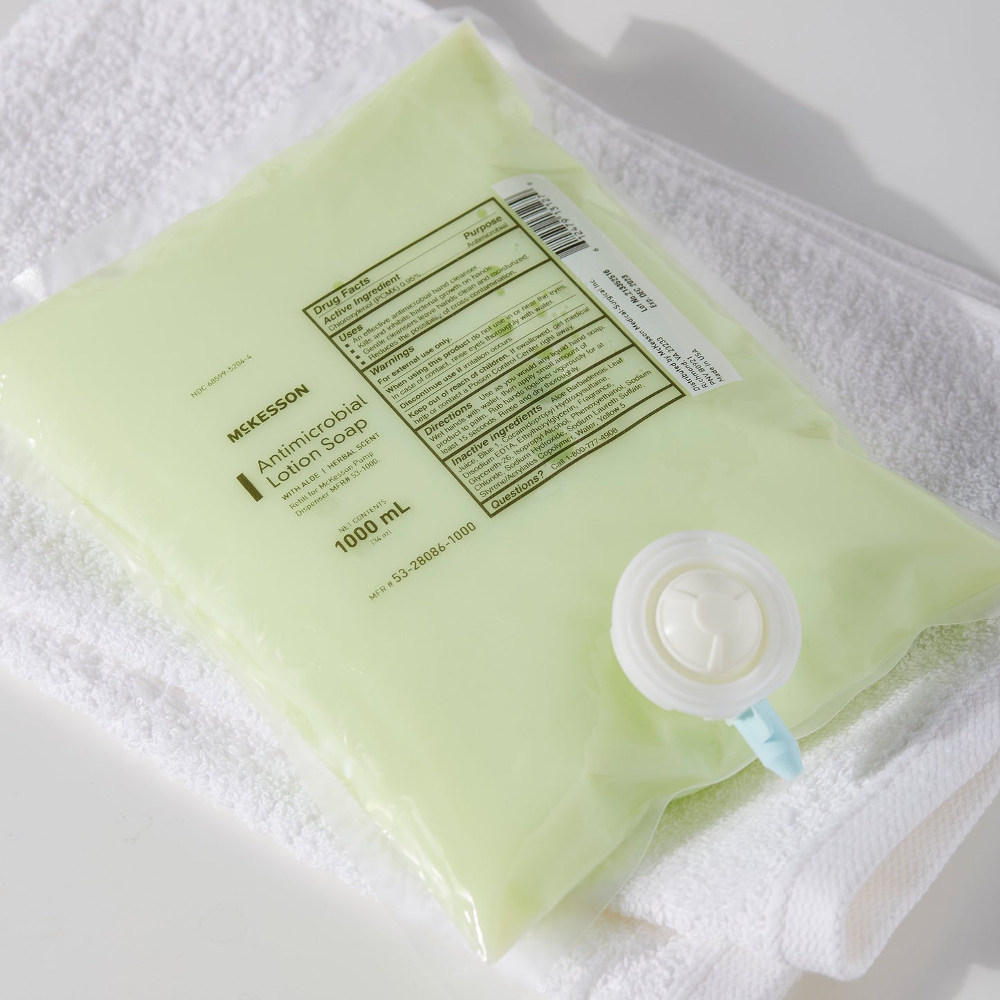 SOAP, ANTIMIC LOTION ALOE DISC1000ML