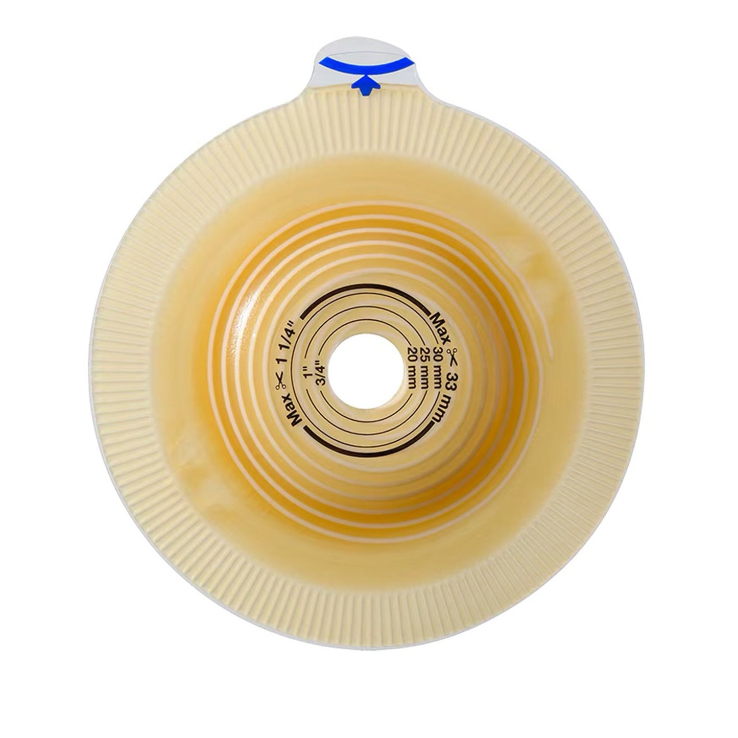 FLANGE, SKIN BARRIER W/BELT LOOP 1/8" 28MM RED