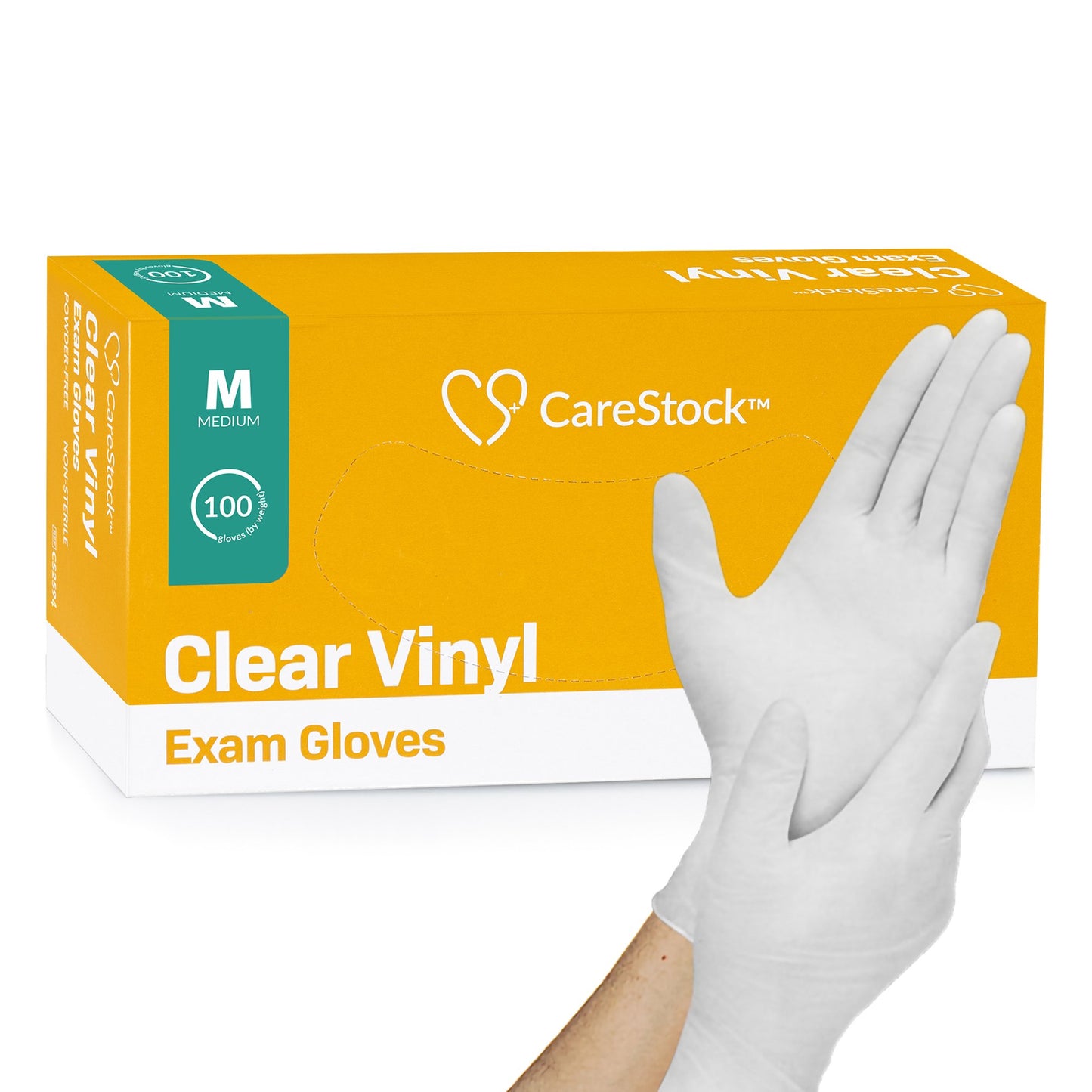 GLOVE, EXAM VNYL MD N/S