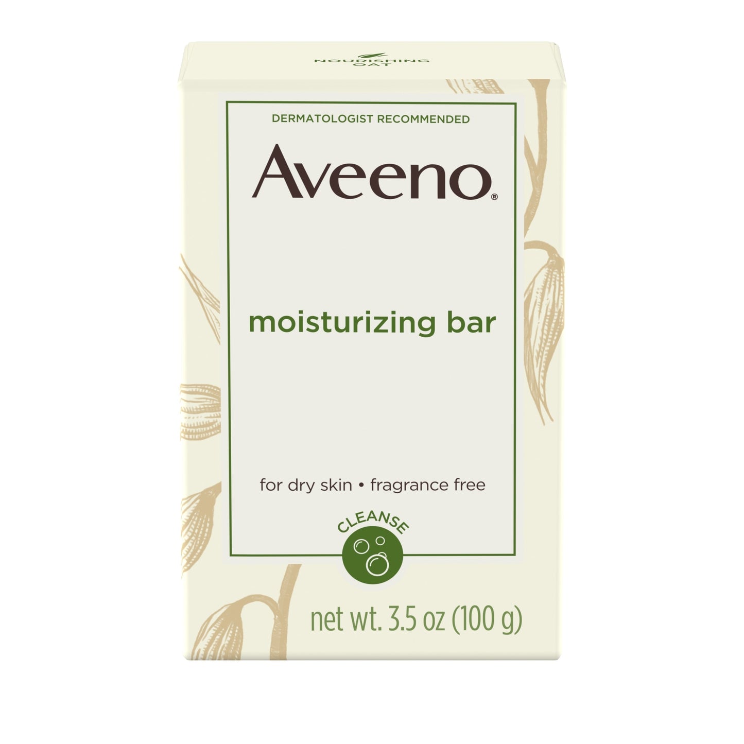 AVEENO BAR, W/OATMEAL DRY SKIN3.5OZ