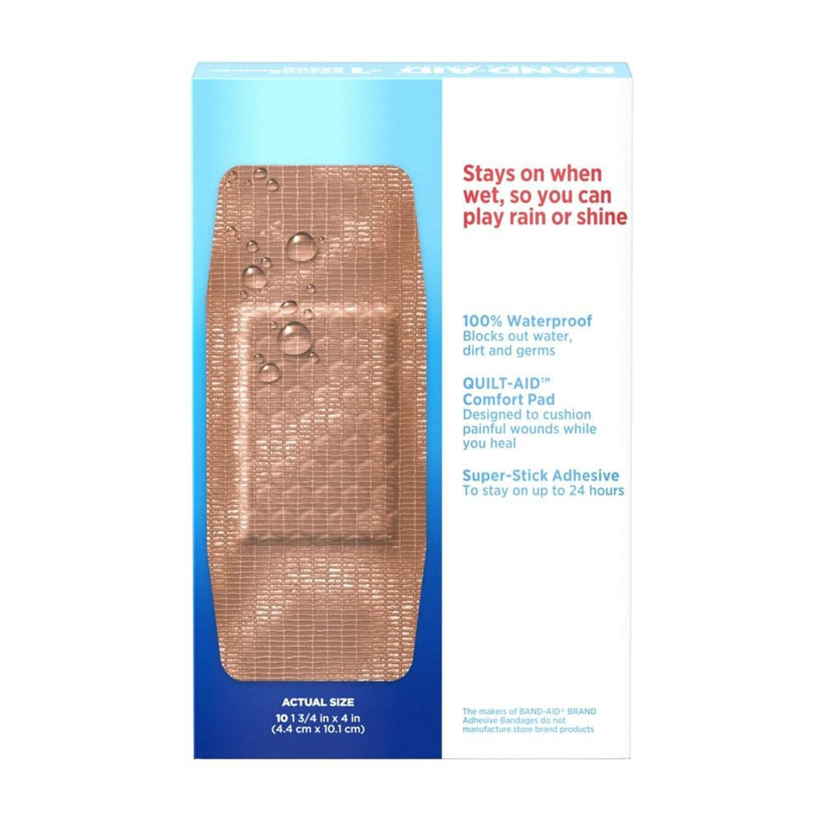 BANDAGE, ADH BAND-AID TOUGH STRIPS