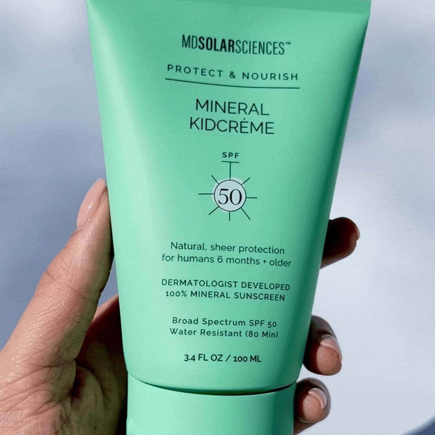 SUNSCREEN, CREAM KID SPF50 UNSCNTD WATERPRF