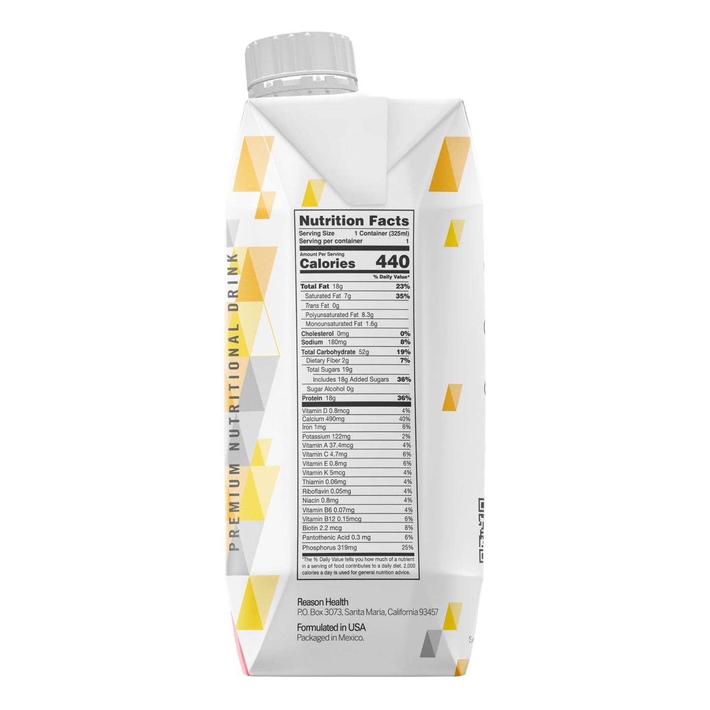 REASON, HIGH CALORIE RTU PROTEIN DRINK VAN 11OZ