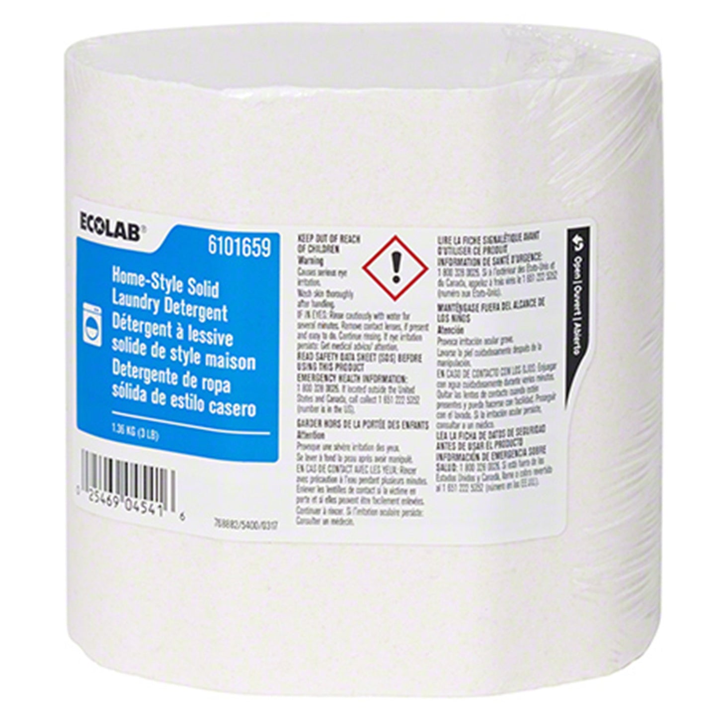 DETERGENT, LAUNDRY HS SOLID 3LB