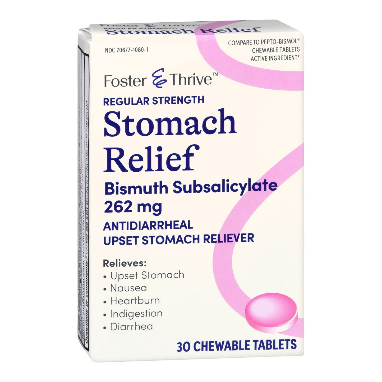STOMACH RELIEF, TAB FT SM CHEWREG 262MG