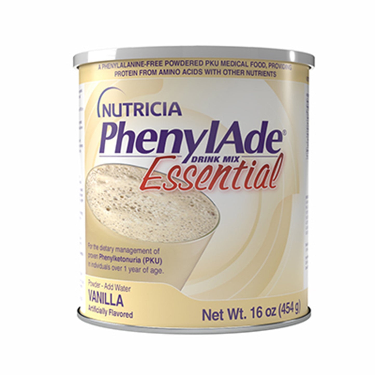 PHENYLADE, ESSENTIAL DM VANILLA CAN 454G