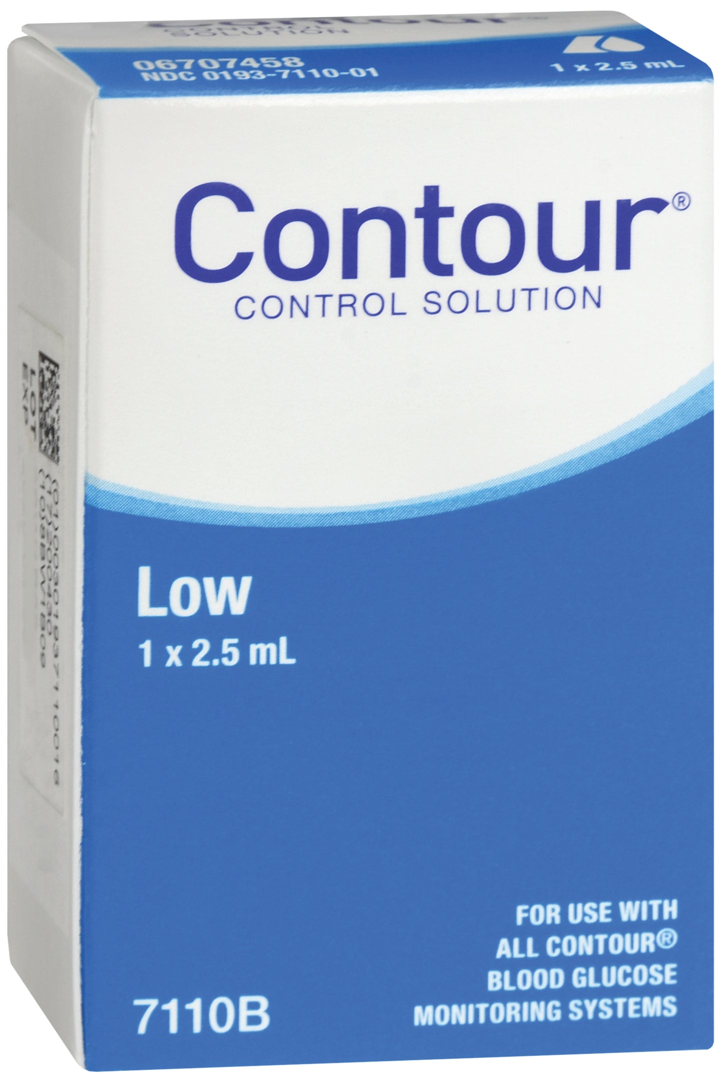 CONTROL, CONTOUR GLU LOW 2.5ML