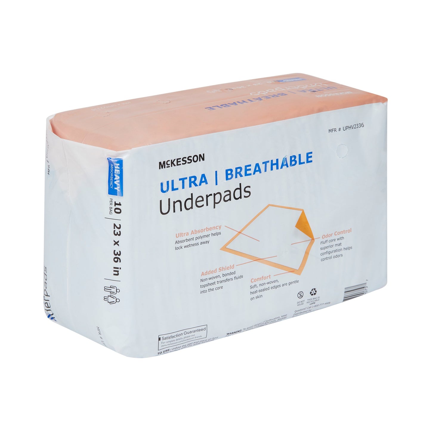 UNDERPAD, HEAVY ABSRB 23X36