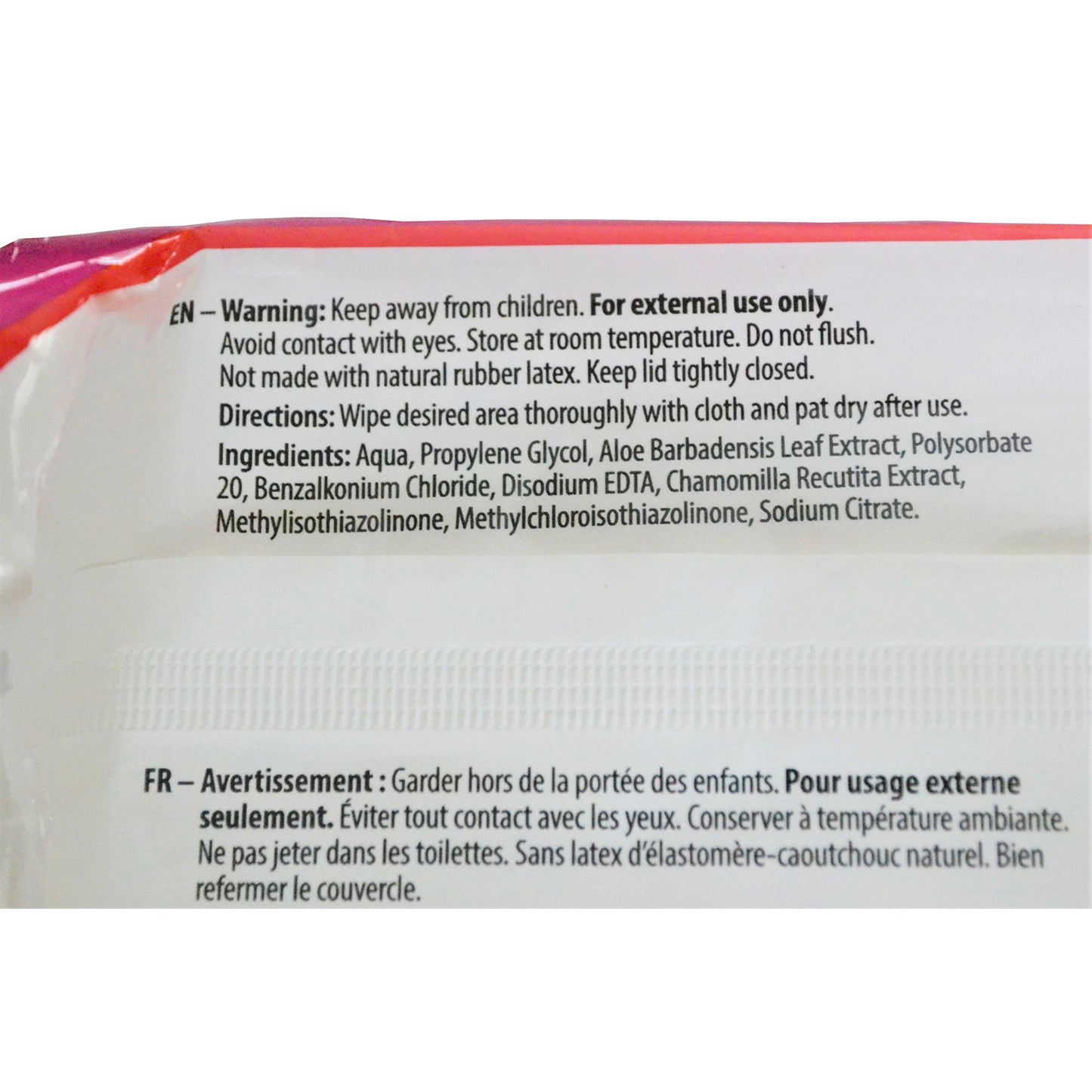 WIPE, PERSONAL FRAGRANCE FREENON- FLUSH