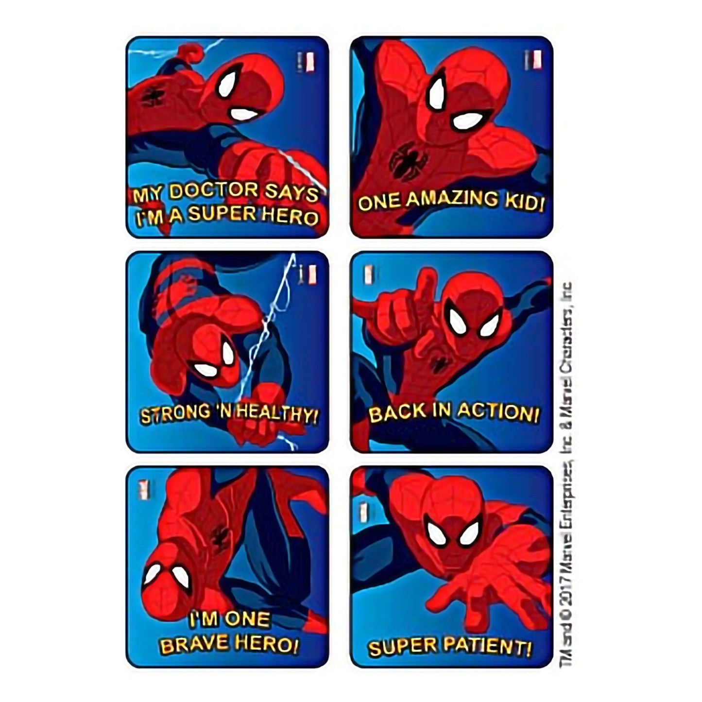 STICKER, SPIDERMAN