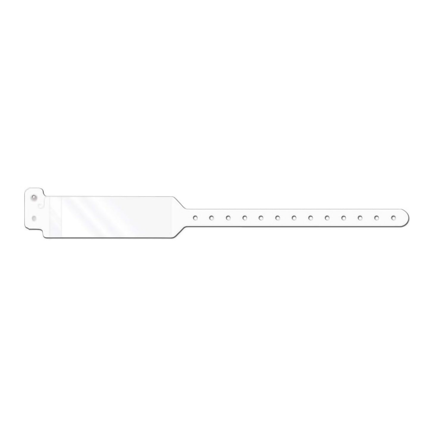 WRISTBAND, CONF-ID-ENT SHIELDPOLY SNAP ADLT