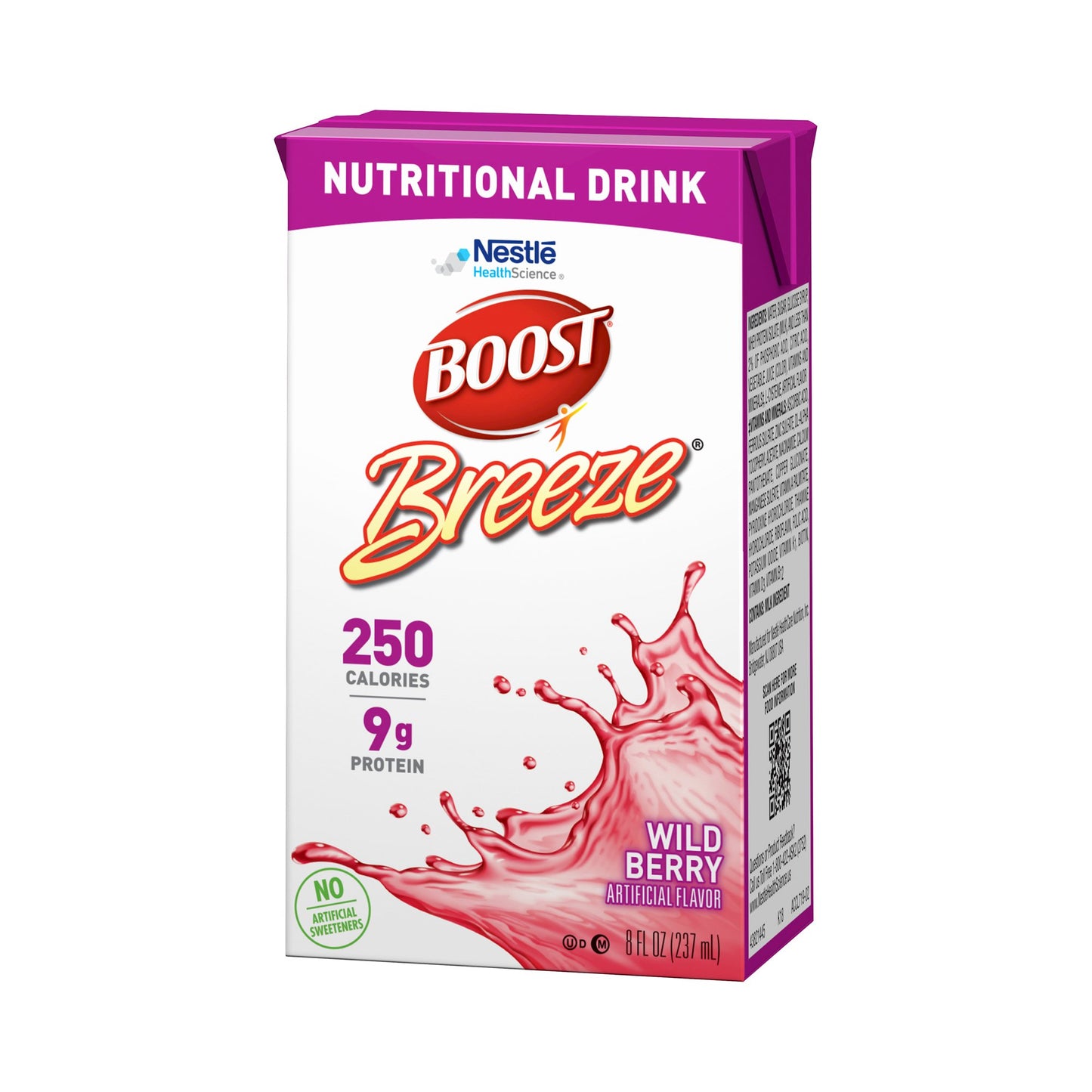 BOOST BREEZE, WILD BERRY 8OZ
