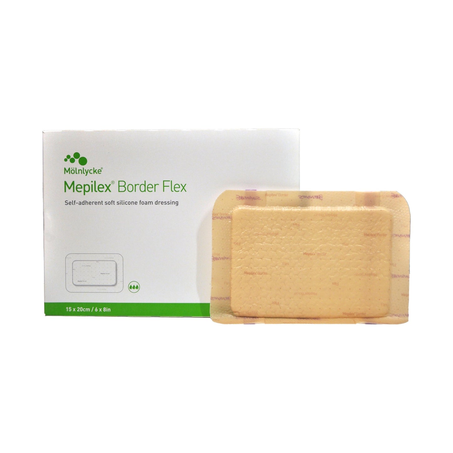DRESSING, BORDER MEPILEX FLEX6"X8"