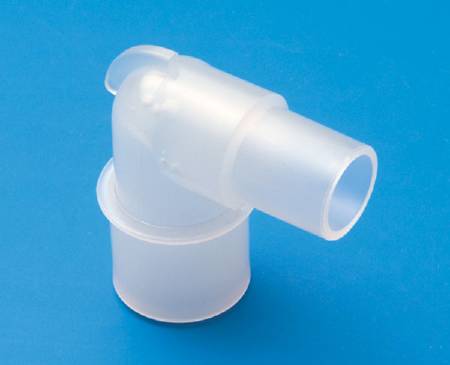 CONNECTOR, VENTILATOR ELBOW 22MM ID/OD
