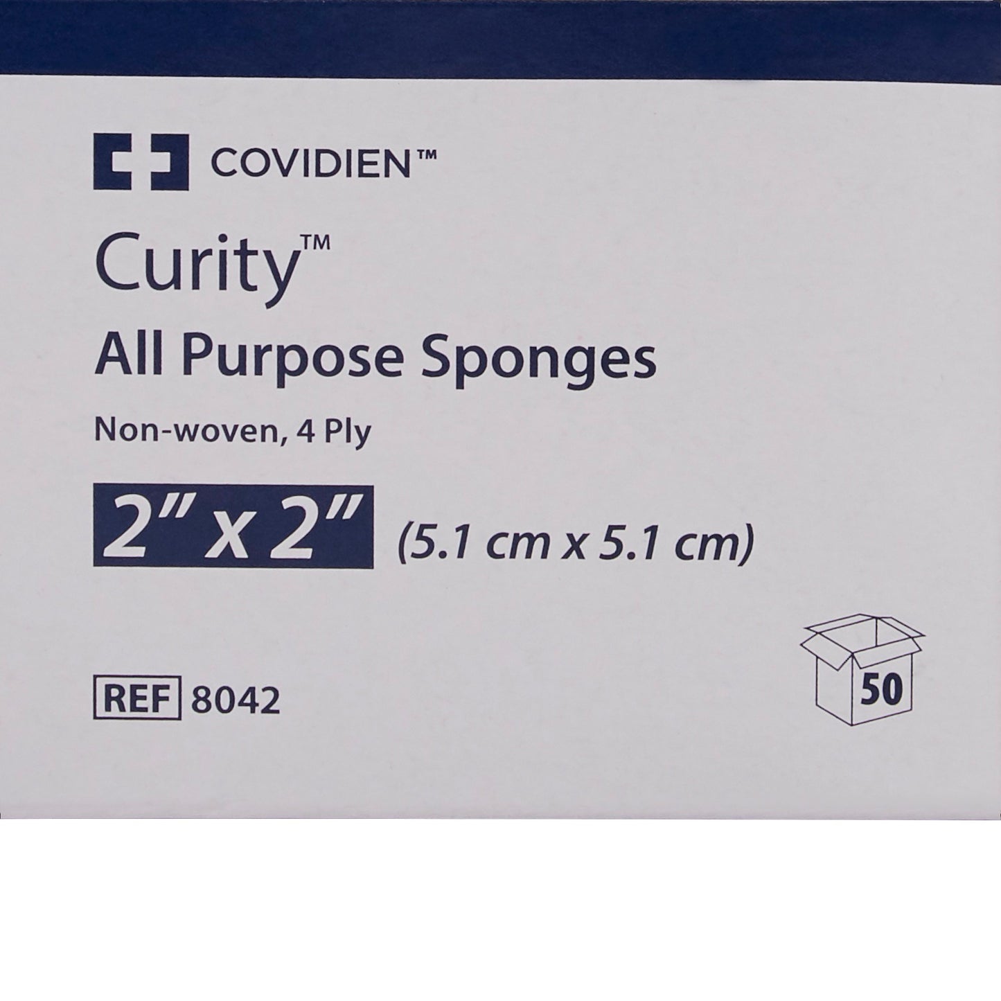 SPONGE, GAUZE CURITY STR 2"X2"