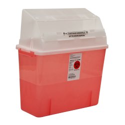 CONTAINER, SHARPS TRANS RED 2GL