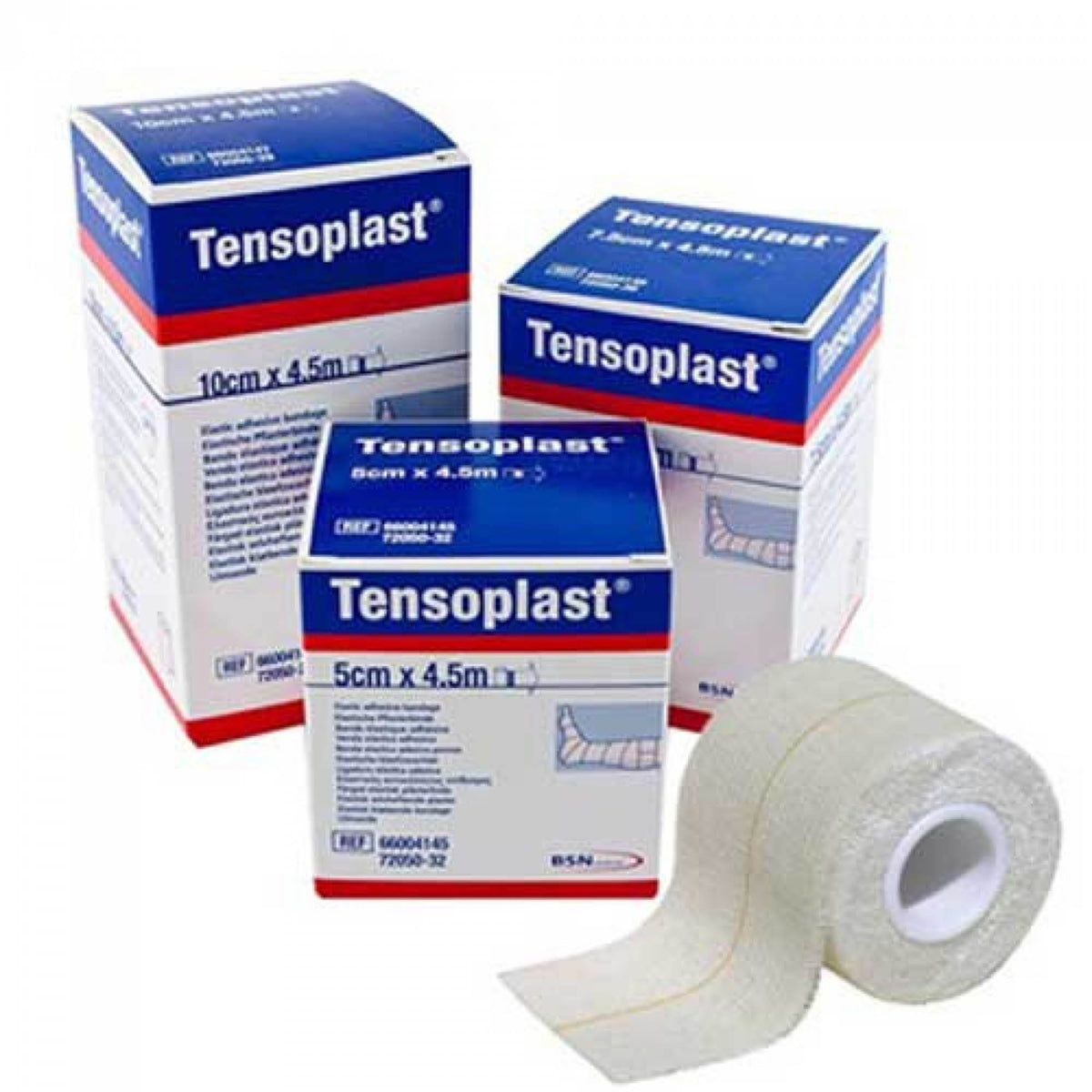 BANDAGE, ELAS ADHSV TENSOPLASTWHT 4"X5YDS