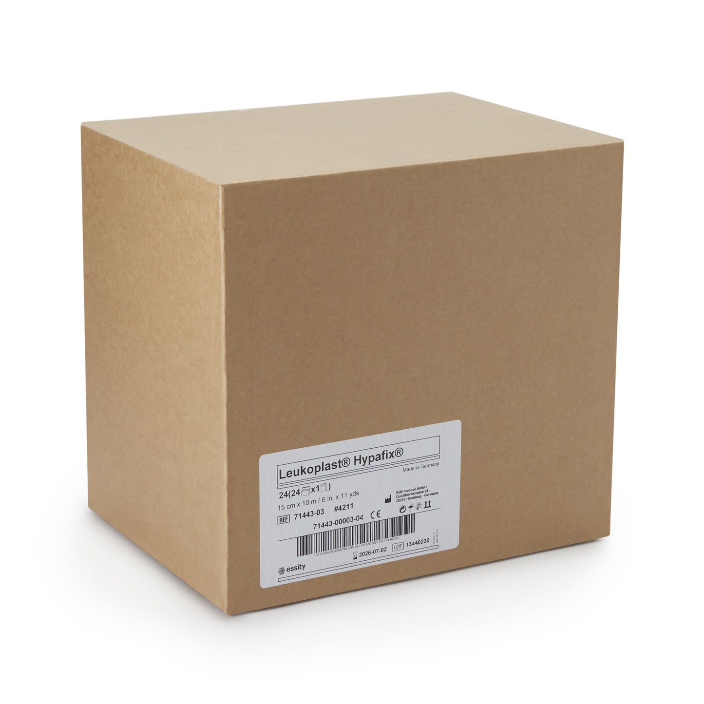 TAPE, DRESSING HYPAFIX RETENTION 6"X10YDS