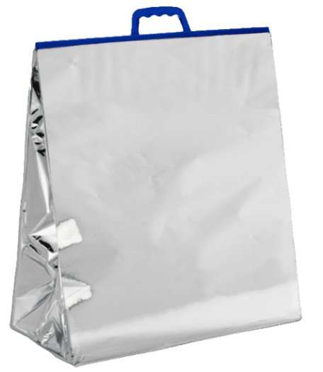BAG, THERMAL INSULATED UNPRINTED BLK 35L