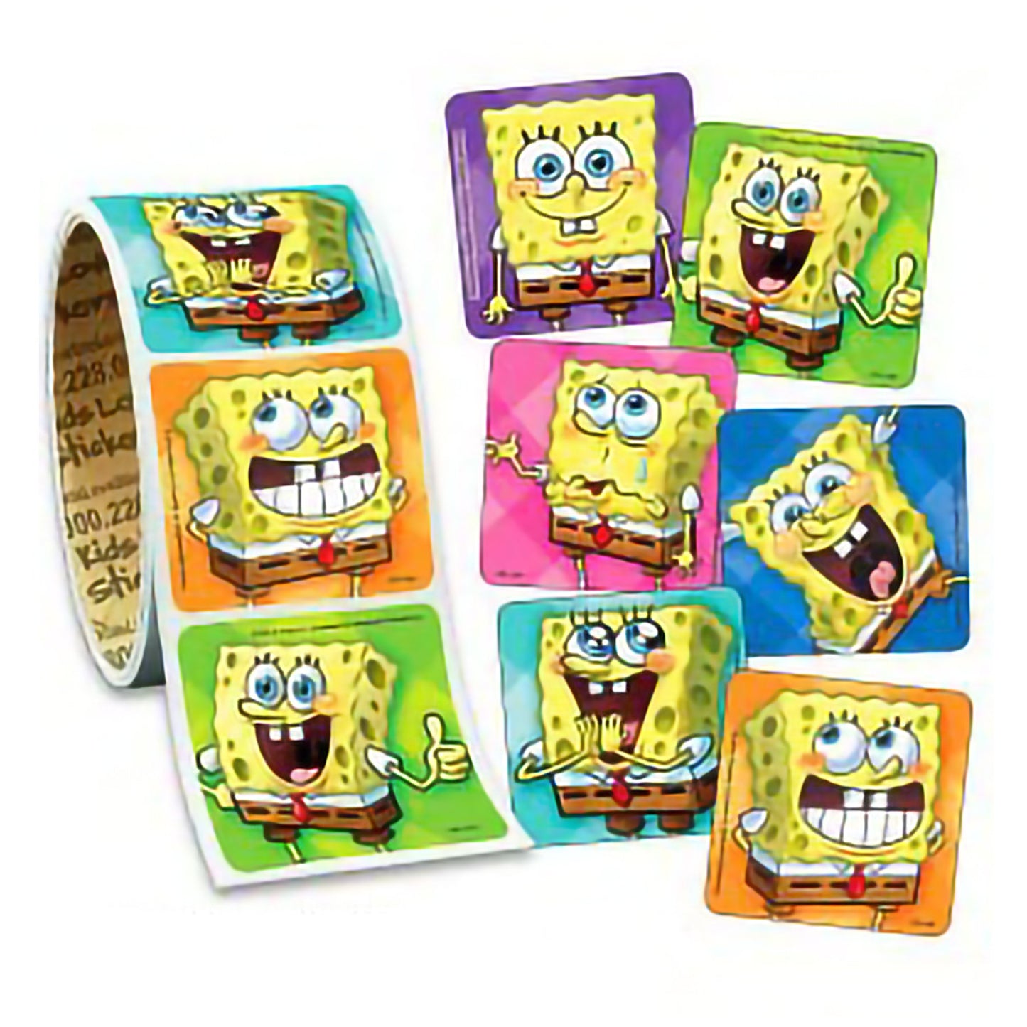 STICKER, SPONGE BOB FACE