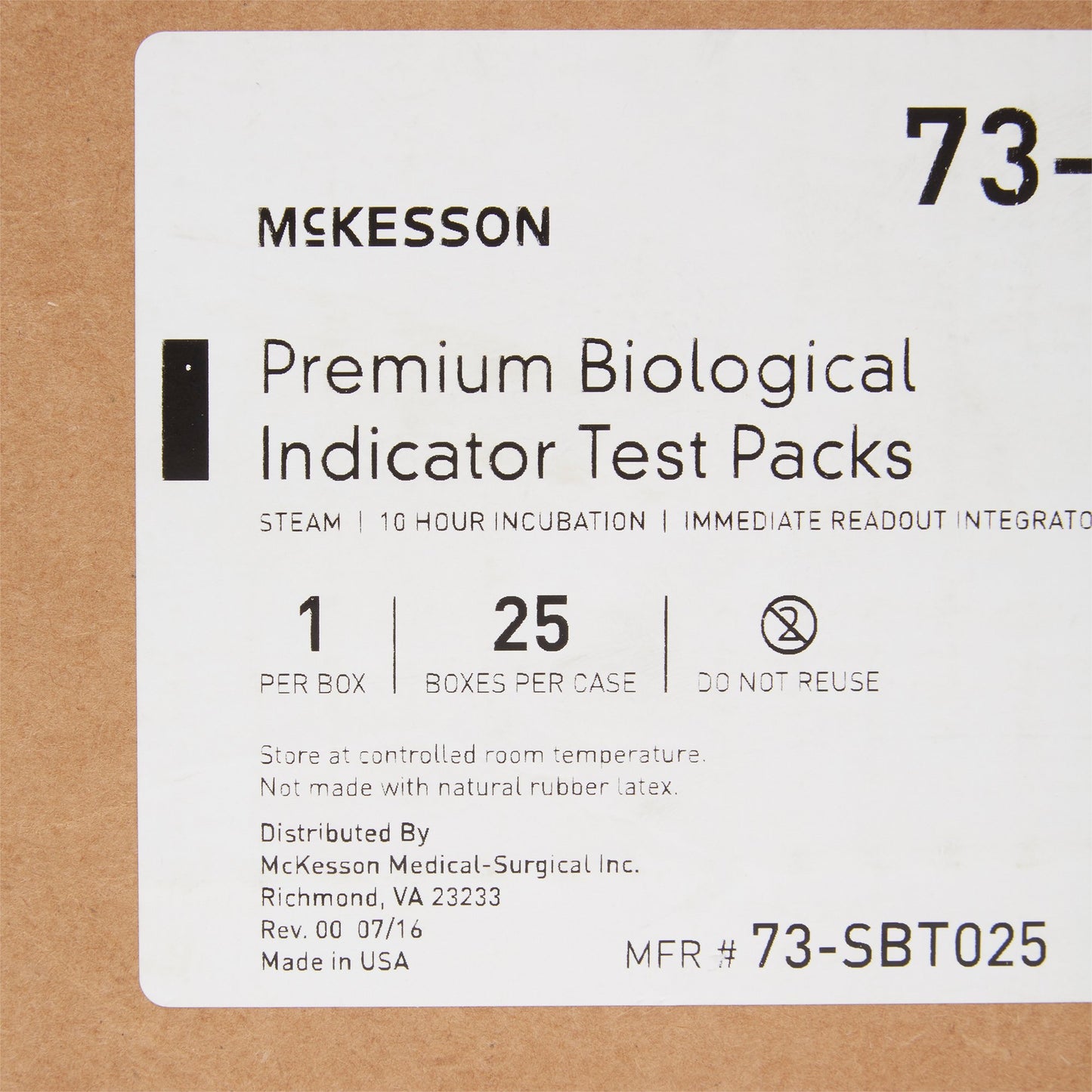 TEST PACK, STM BI W/25 CONTROLS