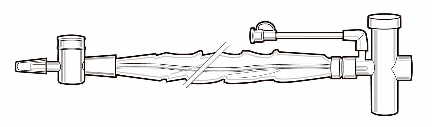 SUCTION SYSTEM, CLOSED CATHETER 14FR