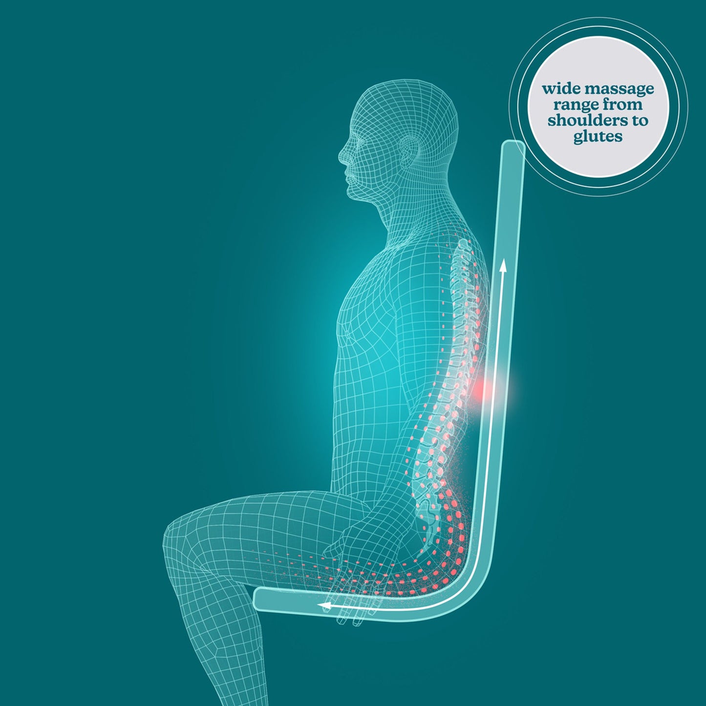 CUSHION, MASSAGE FULL-BODY FLEX