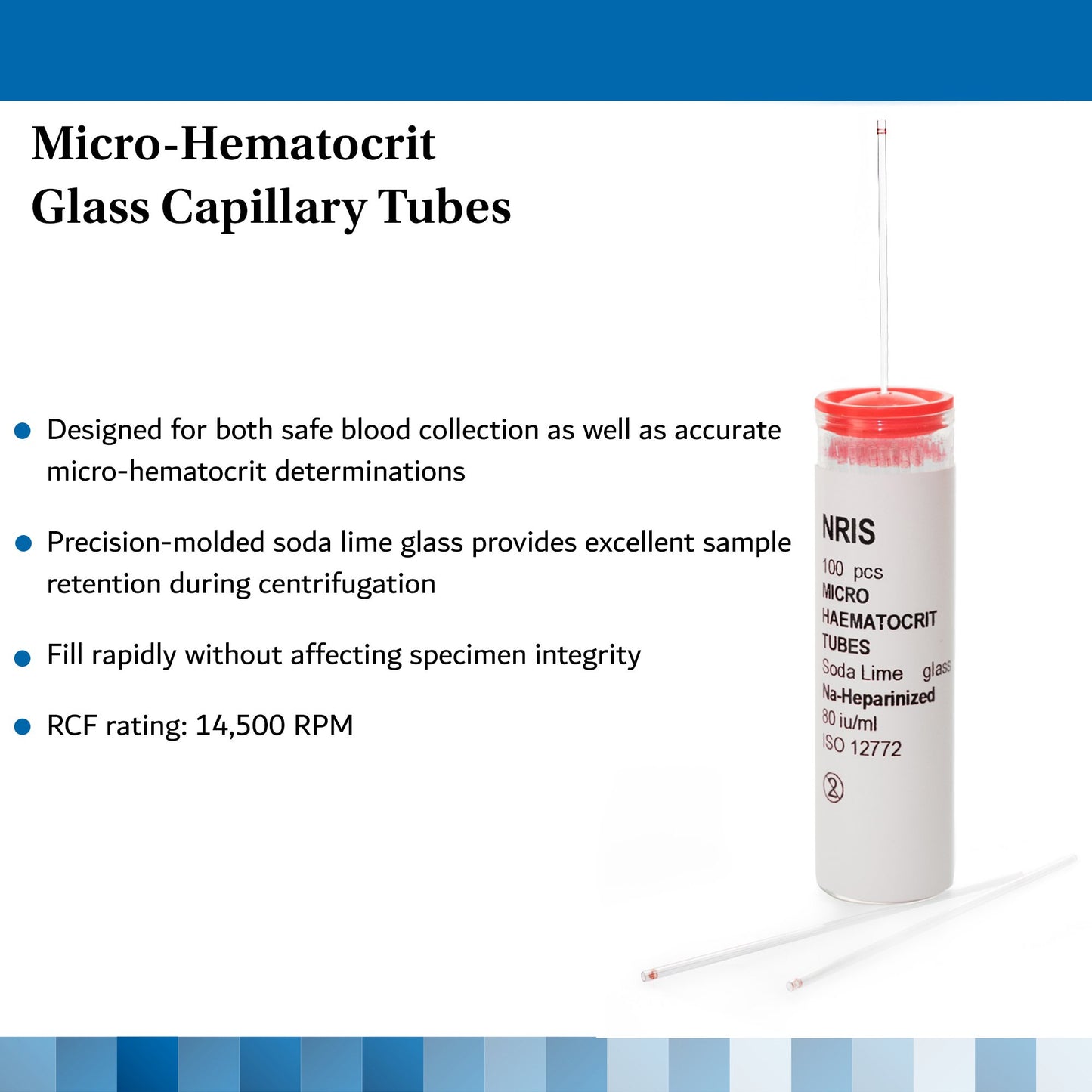 TUBE, CAPILLARY SODHEP RED 75UL GLS