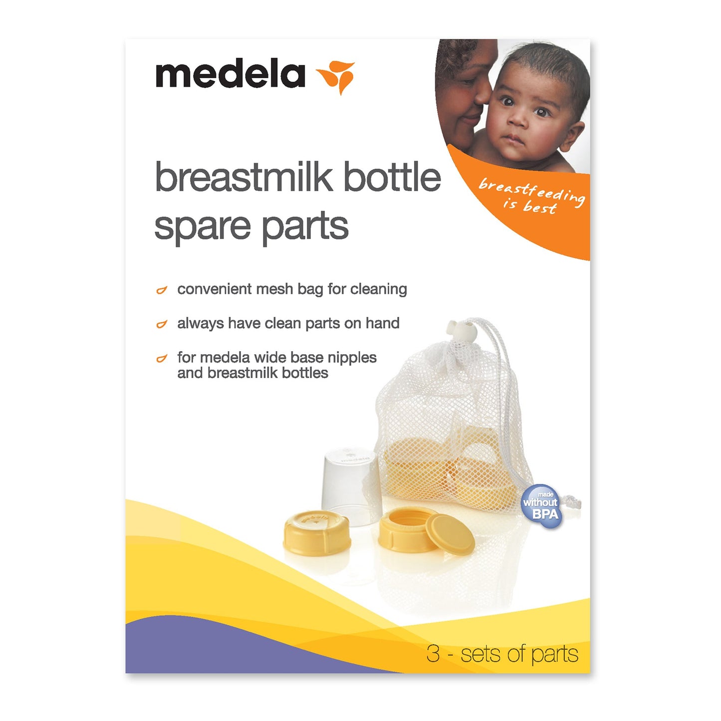 ACCESSORIES, BOTTLE BREASTMILKW/MESH BAG (6/CS)