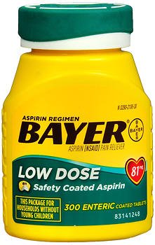 ASPIRIN, TAB LOW DOSE 81MG