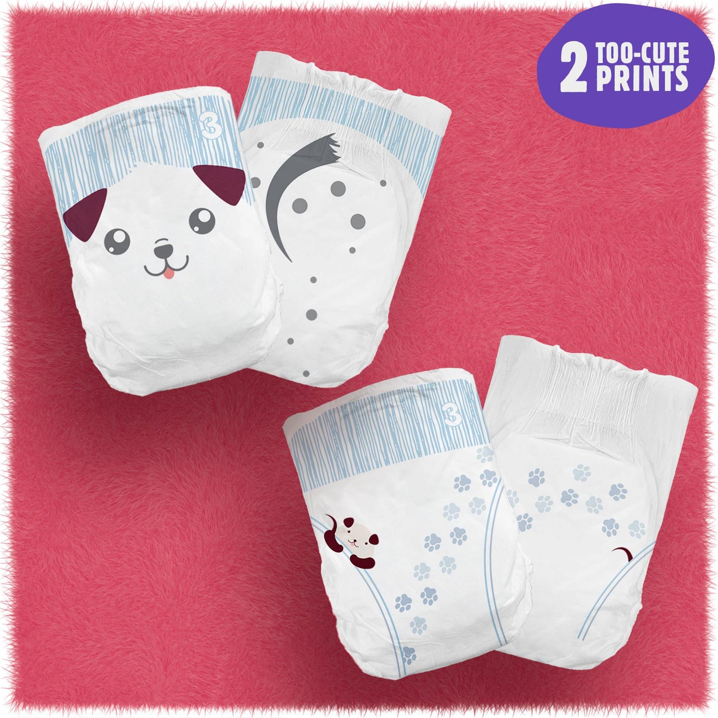 DIAPER, BABY CUTIES SZ3