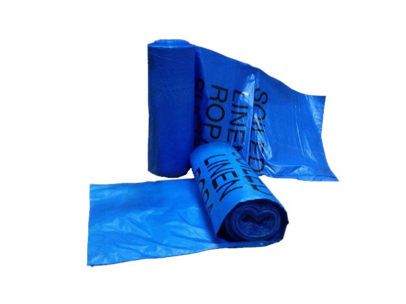BAG, LINEN SOILED 33GL BLU 31"X43"