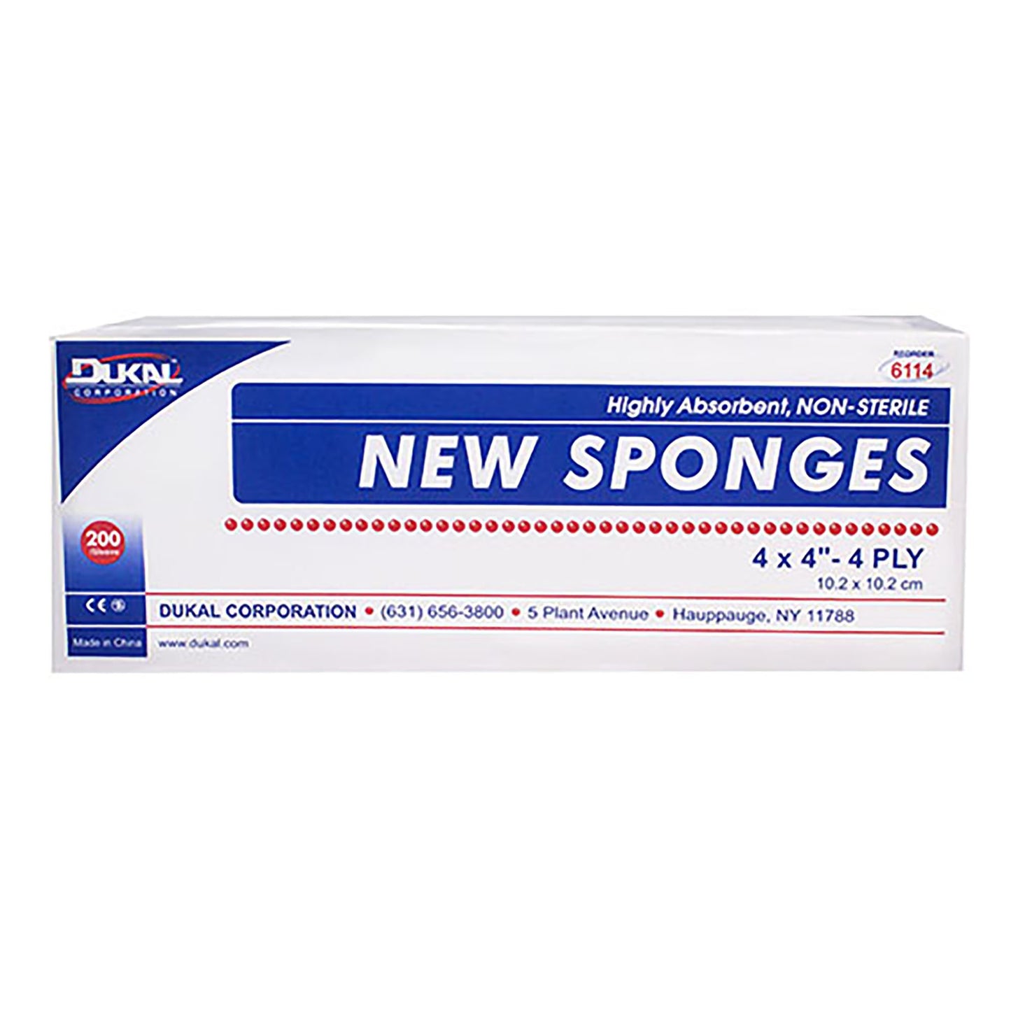 SPONGE, GAUZE 4PLY 4X4