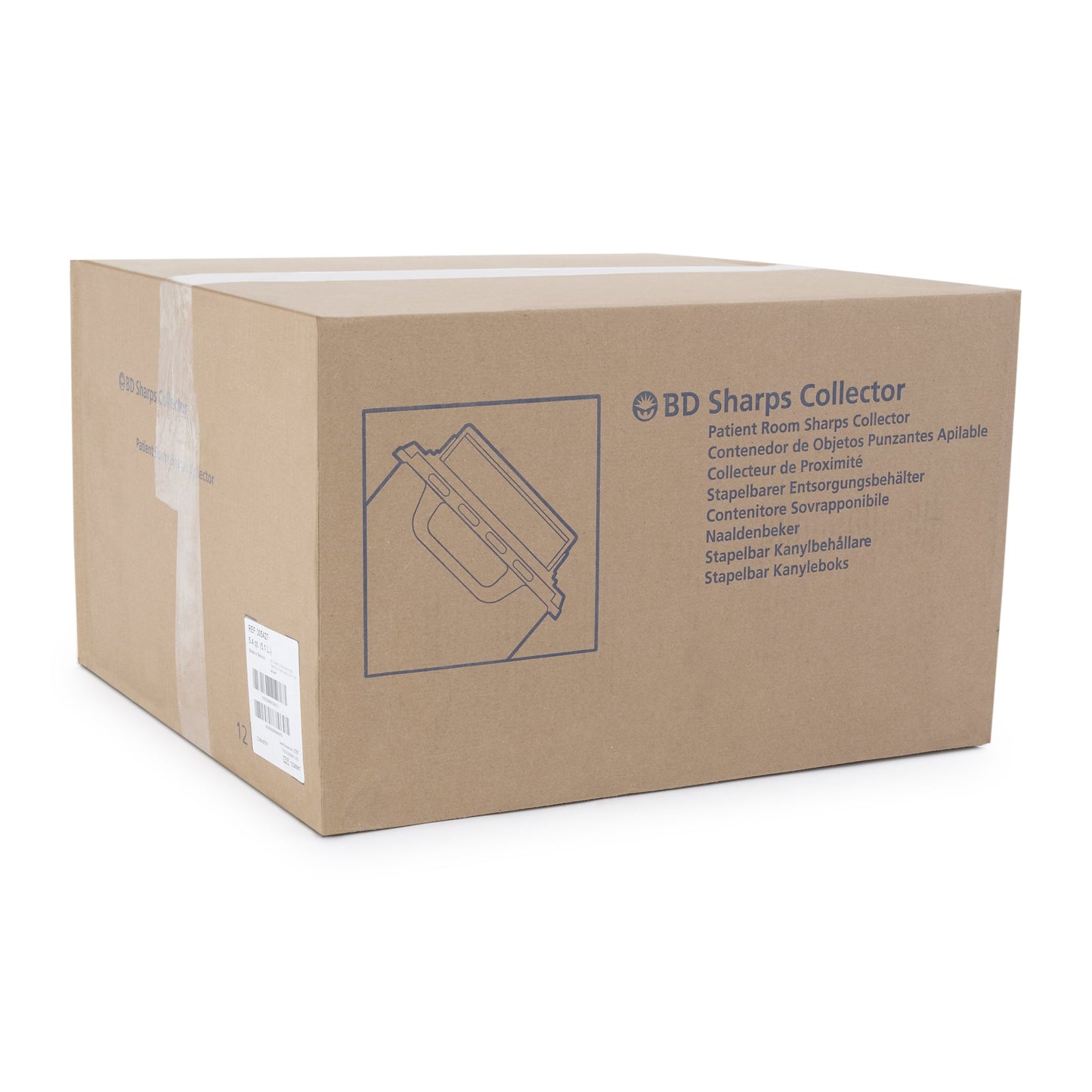 CONTAINER, SHARPS CLR 5.4QT