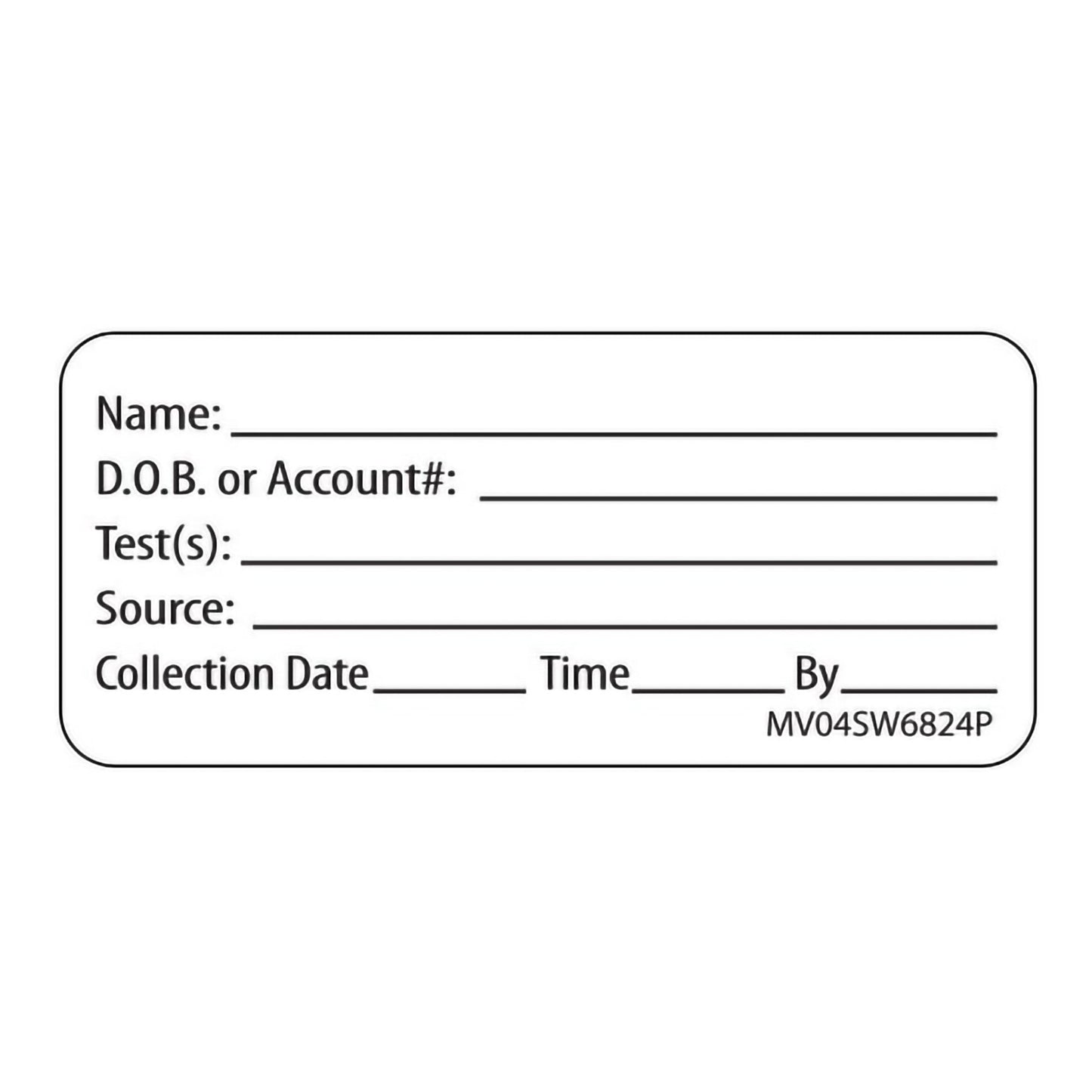 LABEL, SPECIMEN 2 1/4"X1"