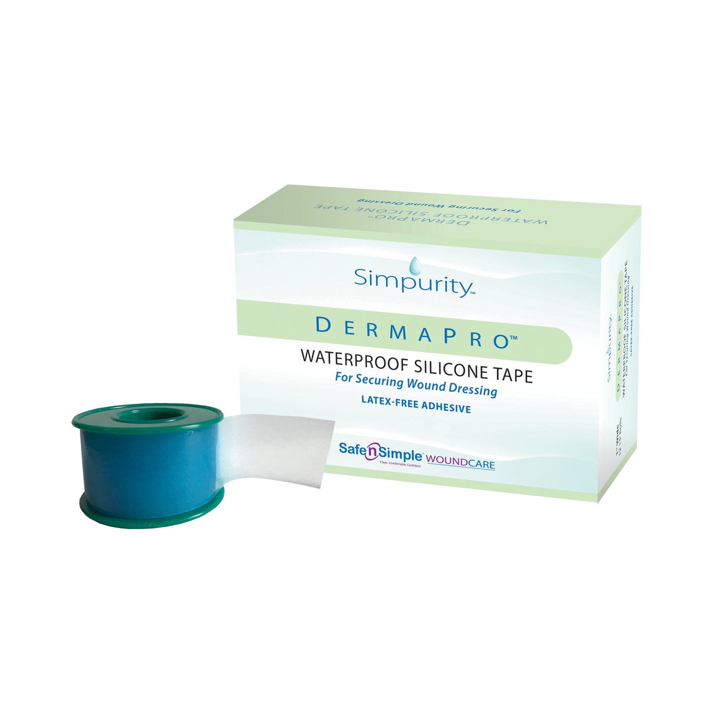 TAPE, WATERPROOF SILICONE DERMAPRO 2"X15'