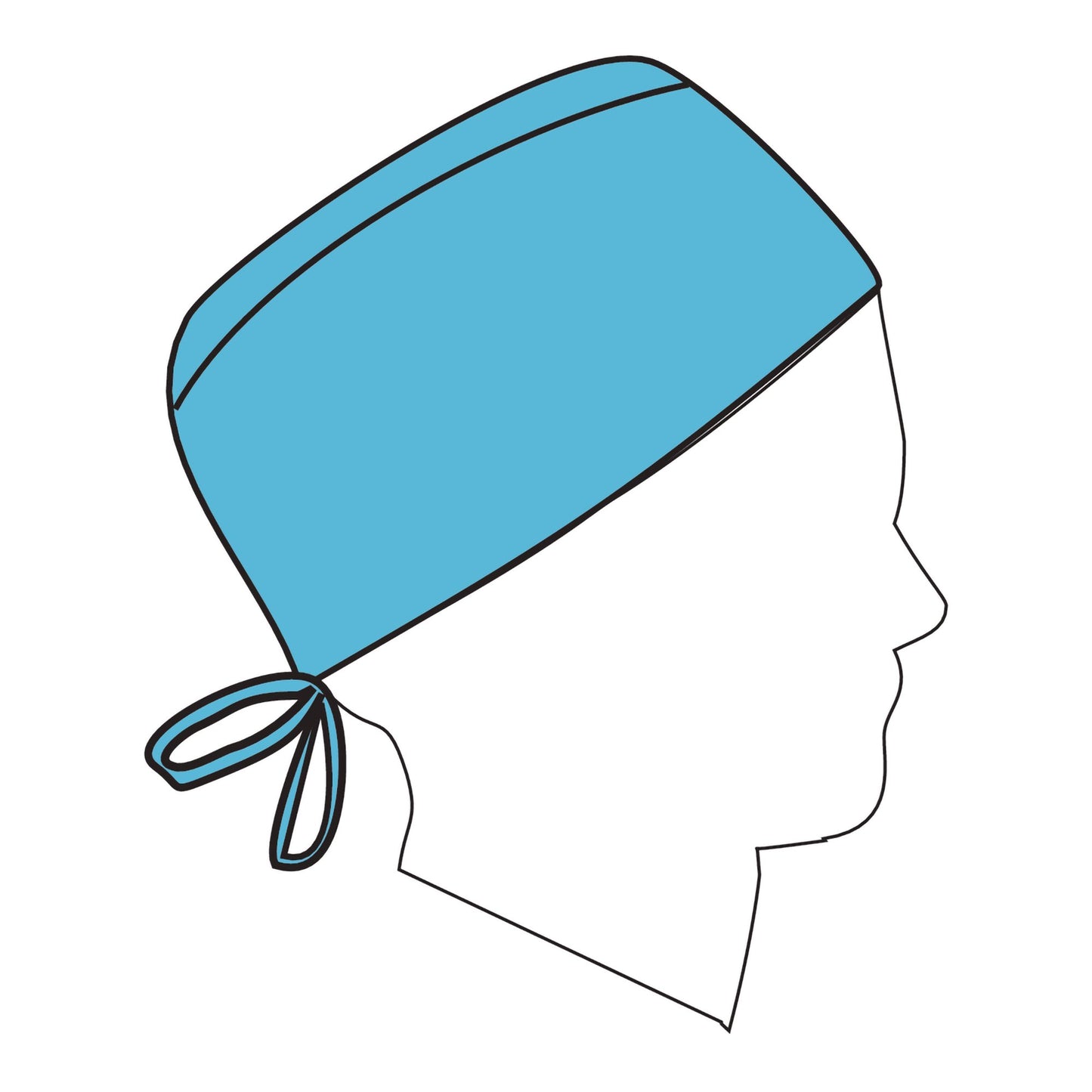 CAP, SURGEON BLU LG