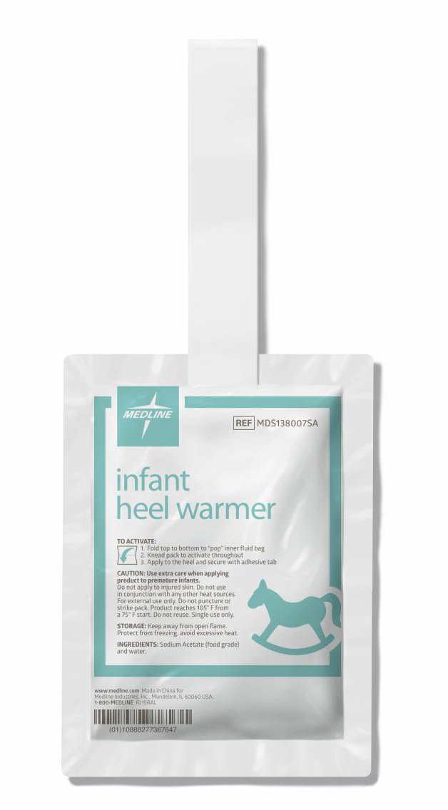WARMER, HEEL GEL INF 5"X3"