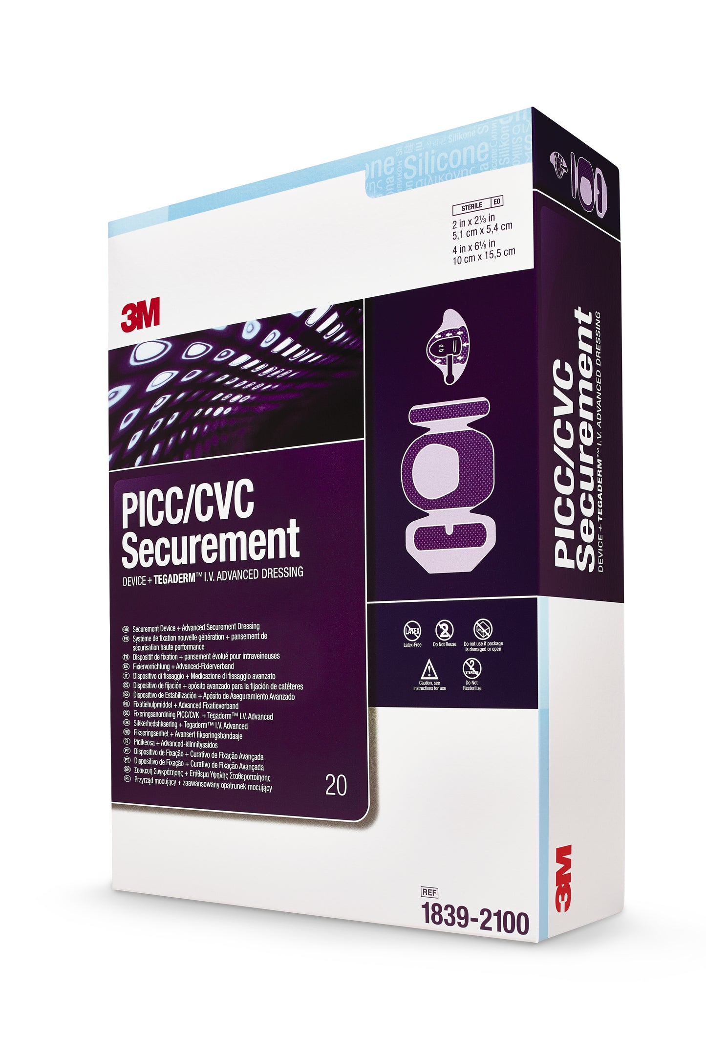 DRESSING, WOUND TEGADERM ADVANCED 4"X6 1/8"