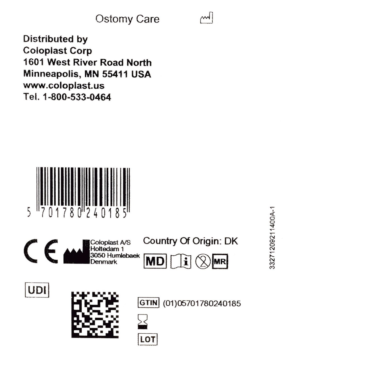 SEAL, F/OSTOMY POUCH BRAVA 1 3/6"