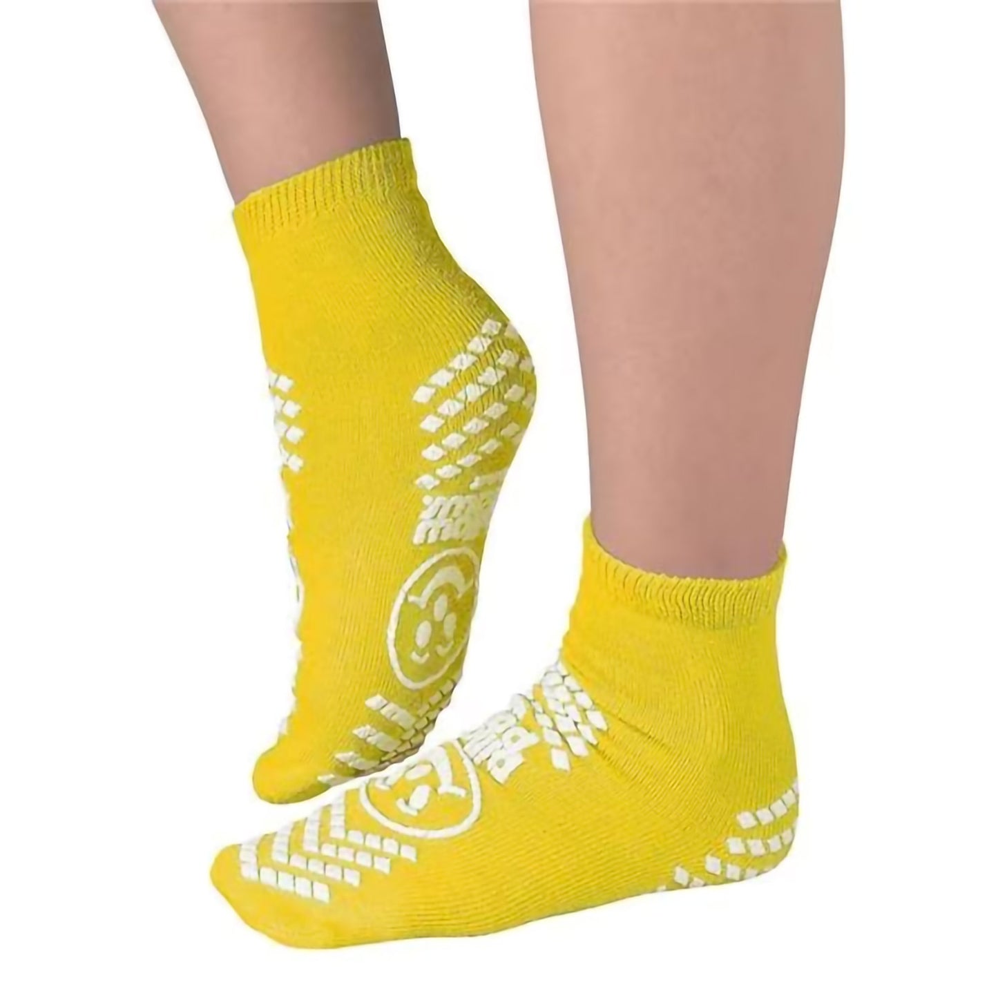 SLIPPER, SOCK, PILLOW PAWS 2XLG YLW