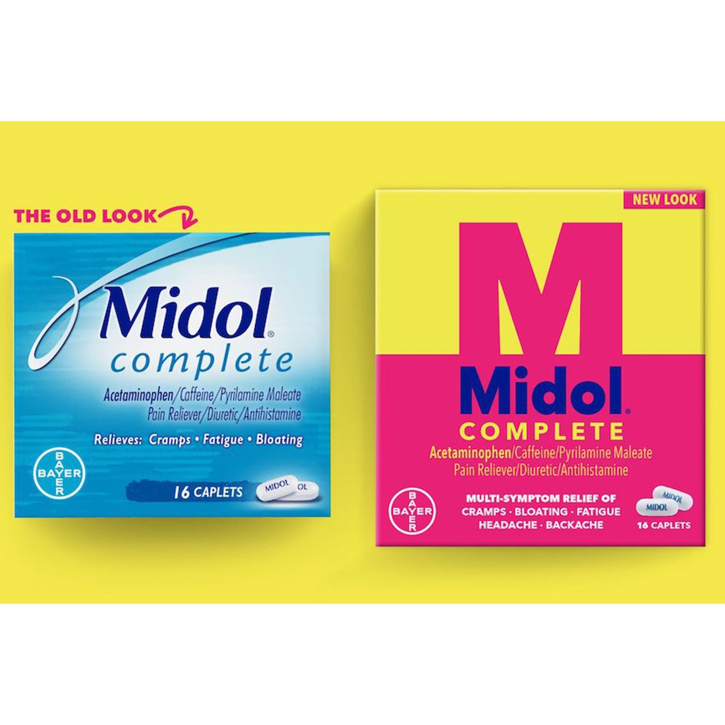 MIDOL, GCAP 500-15-60MG