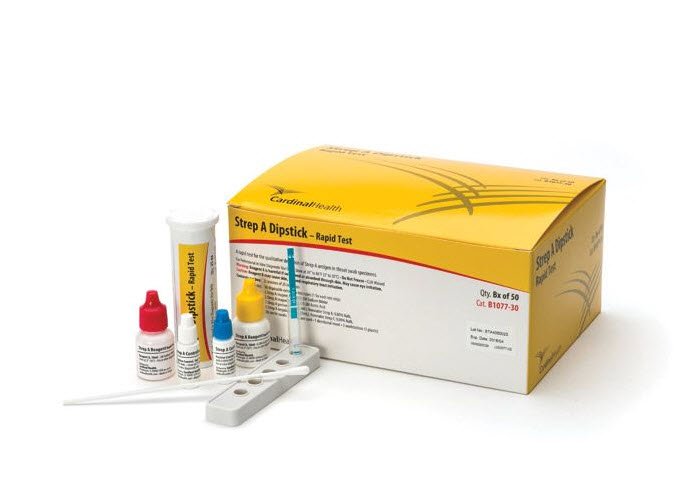 TEST KIT, STREP A DIPSTICK